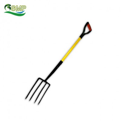 Shovel Fork Spade Snow Shovel with Long Wooden Handle Fiberglass