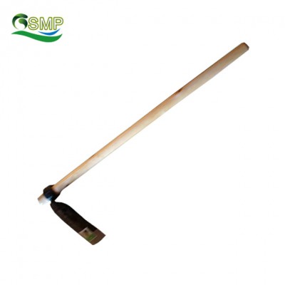 gardening tools hoe B.cock brand hoe head H304 with wood handle