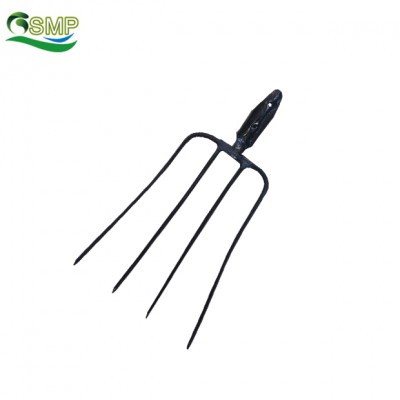 4 prong steel forged pitch fork farming tools fork