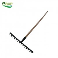 garden hand hay rake with long handle garden rake leaf rake