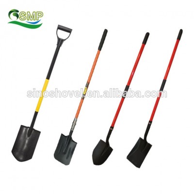 Carbon Steel Fiberglass Shovel Handles