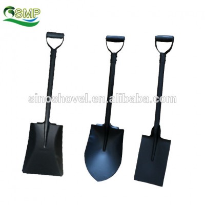 One Piece Steel Handle Shovel